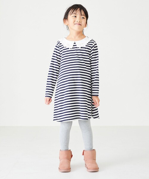 ORiental TRaffic（オリエンタルトラフィック）の「バックリボンムートンブーツ/K-242（その他・レディース・ベージュ/ブラック/ピンク・15cm/16cm/17cm/18cm/19cm/20cm）」の20枚目の写真