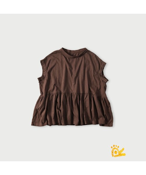 45R(フォーティファイブアール)の「ONEONE 宝物の天竺ギャザーMキャミ(トップス・レディース・61-ミドリ/63-ミドリ/64-ミドリ/82-シガー/83-シガー/85-シガー/84-シガー/81-シガー/62-ミドリ/54-アカ/53-アカ・00-フリー)」の6枚目の写真