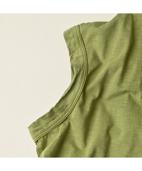 45R(フォーティファイブアール)の「ONEONE 宝物の天竺ギャザーMキャミ(トップス・レディース・61-ミドリ/63-ミドリ/64-ミドリ/82-シガー/83-シガー/85-シガー/84-シガー/81-シガー/62-ミドリ/54-アカ/53-アカ・00-フリー)」の22枚目の写真