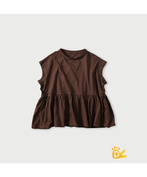 45R(フォーティファイブアール)の「ONEONE 宝物の天竺ギャザーMキャミ(トップス・レディース・61-ミドリ/63-ミドリ/64-ミドリ/82-シガー/83-シガー/85-シガー/84-シガー/81-シガー/62-ミドリ/54-アカ/53-アカ・00-フリー)」の5枚目の写真