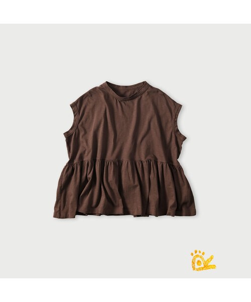 45R(フォーティファイブアール)の「ONEONE 宝物の天竺ギャザーMキャミ(トップス・レディース・61-ミドリ/63-ミドリ/64-ミドリ/82-シガー/83-シガー/85-シガー/84-シガー/81-シガー/62-ミドリ/54-アカ/53-アカ・00-フリー)」の7枚目の写真