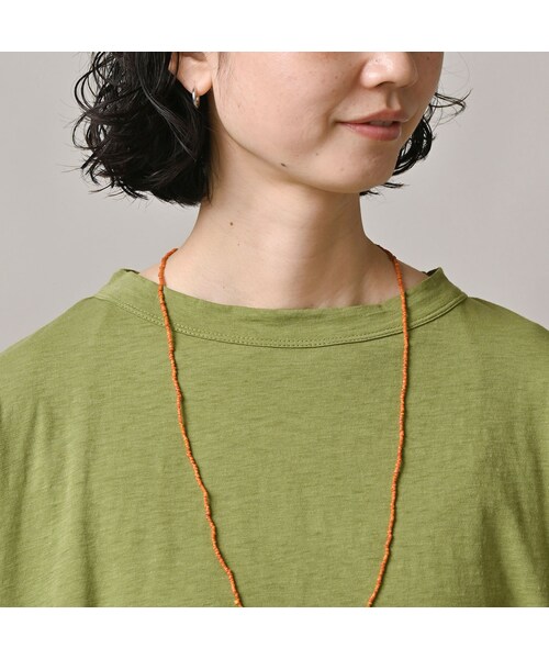 45R(フォーティファイブアール)の「ONEONE 宝物の天竺ギャザーMキャミ(トップス・レディース・61-ミドリ/63-ミドリ/64-ミドリ/82-シガー/83-シガー/85-シガー/84-シガー/81-シガー/62-ミドリ/54-アカ/53-アカ・00-フリー)」の17枚目の写真