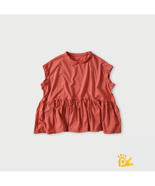 45R(フォーティファイブアール)の「ONEONE 宝物の天竺ギャザーMキャミ(トップス・レディース・61-ミドリ/63-ミドリ/64-ミドリ/82-シガー/83-シガー/85-シガー/84-シガー/81-シガー/62-ミドリ/54-アカ/53-アカ・00-フリー)」の10枚目の写真