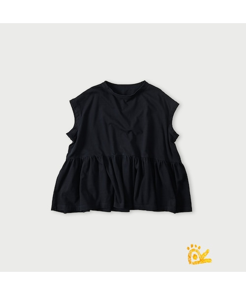 45R（フォーティファイブアール）の「ONEONE 宝物の天竺ギャザーMキャミ（インディゴ）（トップス・レディース・73-インディゴ/74-インディゴ/75-インディゴ/76-インディゴ/77-インディゴ・00-フリー）」の2枚目の写真