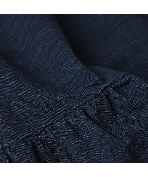 45R（フォーティファイブアール）の「ONEONE 宝物の天竺ギャザーMキャミ（インディゴ）（トップス・レディース・73-インディゴ/74-インディゴ/75-インディゴ/76-インディゴ/77-インディゴ・00-フリー）」の18枚目の写真