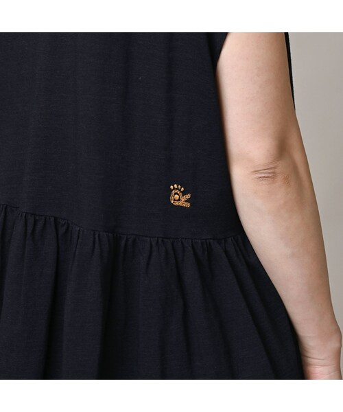 45R（フォーティファイブアール）の「ONEONE 宝物の天竺ギャザーMキャミ（インディゴ）（トップス・レディース・73-インディゴ/74-インディゴ/75-インディゴ/76-インディゴ/77-インディゴ・00-フリー）」の15枚目の写真