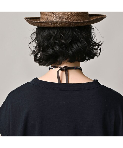 45R（フォーティファイブアール）の「ONEONE 宝物の天竺ギャザーMキャミ（インディゴ）（トップス・レディース・73-インディゴ/74-インディゴ/75-インディゴ/76-インディゴ/77-インディゴ・00-フリー）」の14枚目の写真