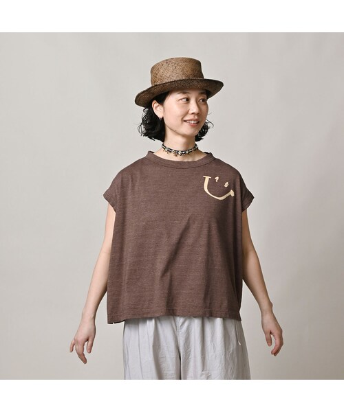 45R（フォーティファイブアール）の「ONEONE 宝物のMキャミ（トップス・レディース・61-キミドリ/62-キミドリ�A/82-シガー�@/83-シガー�A・00-フリー）」の7枚目の写真