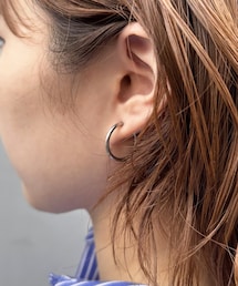 Lattice | ＜ステンレス＞フープイヤリング(イヤリング)