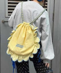 CIAOPANIC | 【HELLO.SANFRANCISCO/ハローサンフランシスコ】パラコードフリルナップサック(ショルダーバッグ)