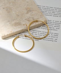 Lattice | ＜ステンレス＞フープイヤリング(イヤリング)