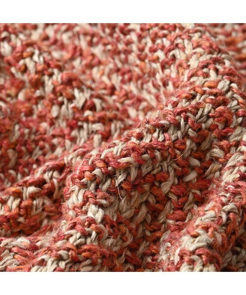 45R（フォーティファイブアール）の「リネンヘリンボンの908セーター（トップス・レディース・12-ナチュラル×ネイビーヘリンボン/53-ホワイト×アカヘリンボン・02-S/04-L）」の19枚目の写真