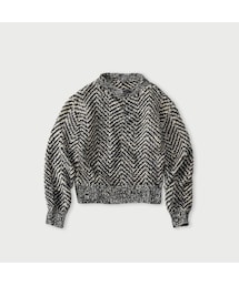 45R | リネンヘリンボンの908セーター