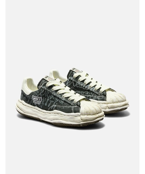 Maison MIHARA YASUHIRO（メゾンミハラヤスヒロ）の「"BLAKEY" OG Sole Graffiti Printed Canvas Low Top Sneaker（その他・レディース・other・EU 36/EU 37/EU 38/EU 39）」の4枚目の写真
