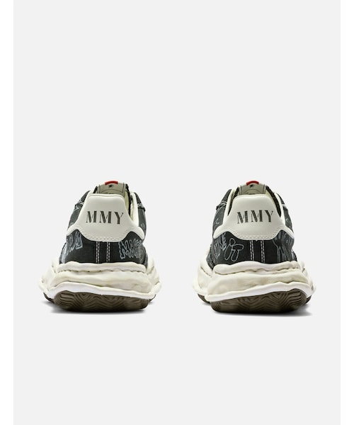 Maison MIHARA YASUHIRO（メゾンミハラヤスヒロ）の「"BLAKEY" OG Sole Graffiti Printed Canvas Low Top Sneaker（その他・レディース・other・EU 36/EU 37/EU 38/EU 39）」の3枚目の写真