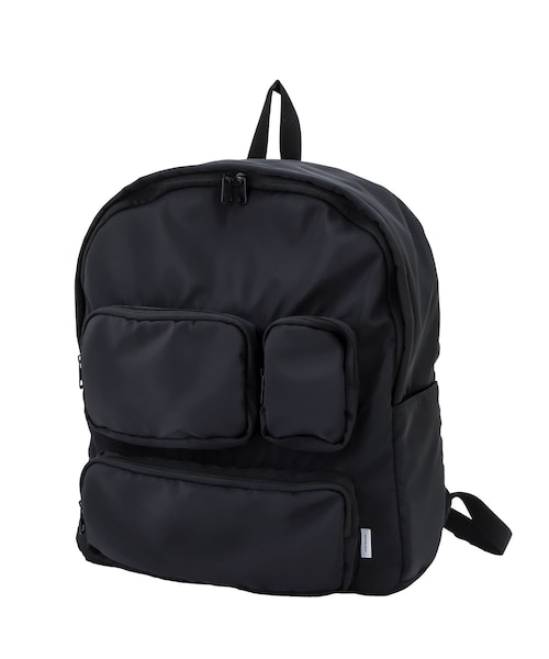 3coins（3coins）の「アーバンドリフト3ポケットビッグデイバッグ（バックパック/リュック・メンズ・カーキ/ブラック・FREE）」の2枚目の写真