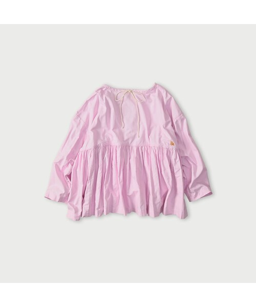 45R（フォーティファイブアール）の「ONEONE 宝物のギャザーブラウス（その他・レディース・12-ざっくりカディ ベージュ/42-スーピマオックス うすピンクシャンブレー/60-カーキ/61-うすカーキ/70-インドカディ インディゴ/72-180番三子 サックスストライプ/73-180番三子 サックス細ストライプ/74-浅葱シャンブレー ブロード/78-スーピマオックス ブルーバスク/80-ブラウン/81-スーピマオックス 茶シャンブレー�@/82-スーピマオックス 茶シャンブレー�A/90-モンプチチノ・00-フリー）」の14枚目の写真