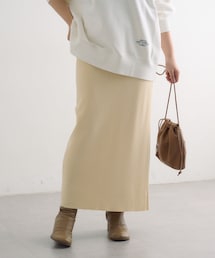 PUAL CE CIN | ＼累計1万枚突破！／《-3㎏見え》【Du noir】ナロースカート(スカート)