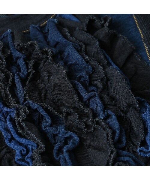 45R（フォーティファイブアール）の「いろいろ天竺のキャミ（インディゴ）（トップス・レディース・73-インディゴ・02-M/03-L）」の16枚目の写真