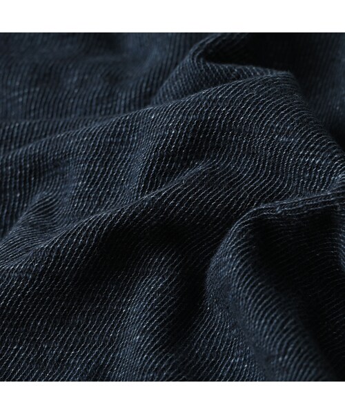 45R（フォーティファイブアール）の「いろいろ天竺のカーディガン（インディゴ）（トップス・レディース・73-インディゴ・02-M/03-L）」の19枚目の写真