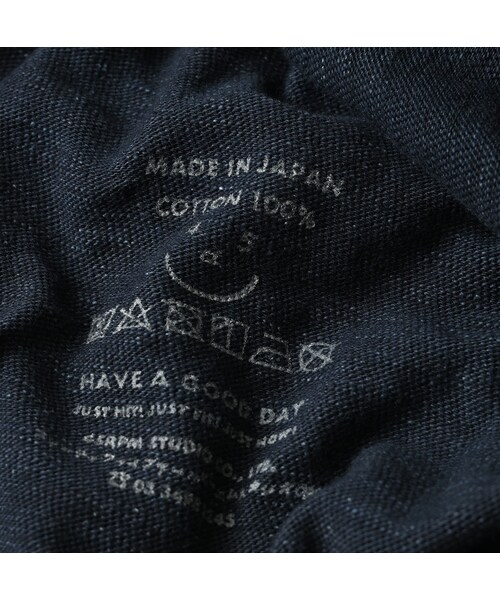 45R（フォーティファイブアール）の「いろいろ天竺のカーディガン（インディゴ）（トップス・レディース・73-インディゴ・02-M/03-L）」の21枚目の写真