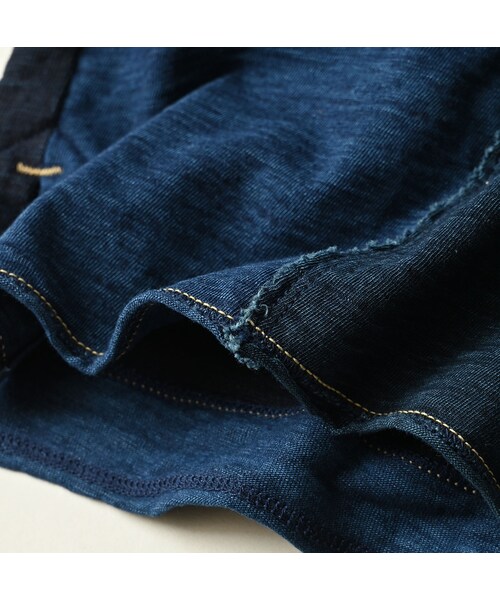 45R（フォーティファイブアール）の「いろいろ天竺の908Tシャツ（インディゴ）（トップス・レディース・73-インディゴ・02-S/04-L）」の21枚目の写真