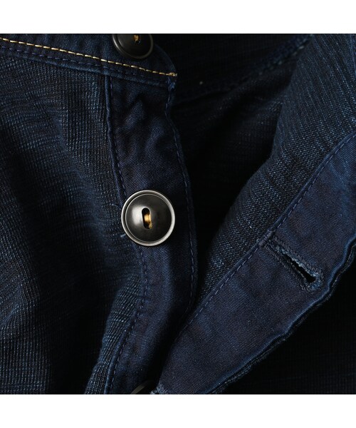 45R（フォーティファイブアール）の「いろいろ天竺の908ポロシャツ（インディゴ）（トップス・レディース・73-インディゴ・00-フリー）」の19枚目の写真