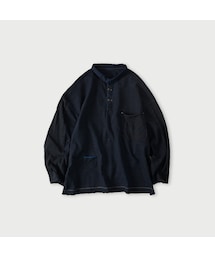 45R | いろいろ天竺の908ポロシャツ(インディゴ)