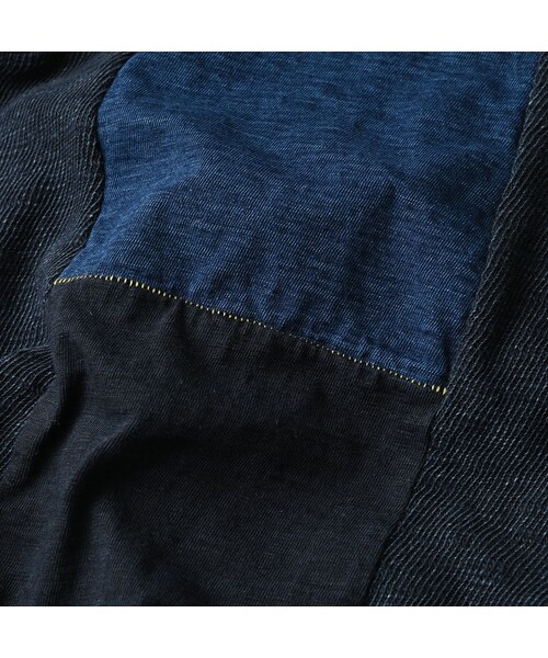 45R（フォーティファイブアール）の「いろいろ天竺のドレス（インディゴ）（ワンピース/ドレス・レディース・73-インディゴ・00-フリー）」の22枚目の写真