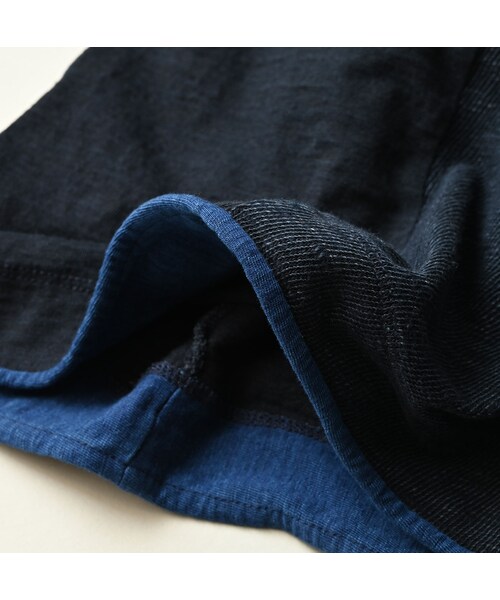 45R（フォーティファイブアール）の「いろいろ天竺のドレス（インディゴ）（ワンピース/ドレス・レディース・73-インディゴ・00-フリー）」の21枚目の写真