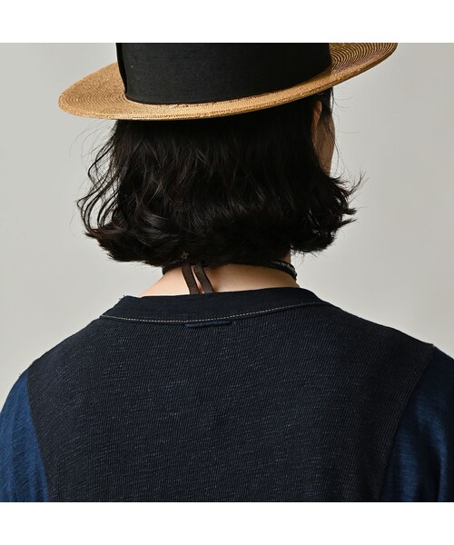 45R（フォーティファイブアール）の「いろいろ天竺のドレス（インディゴ）（ワンピース/ドレス・レディース・73-インディゴ・00-フリー）」の12枚目の写真