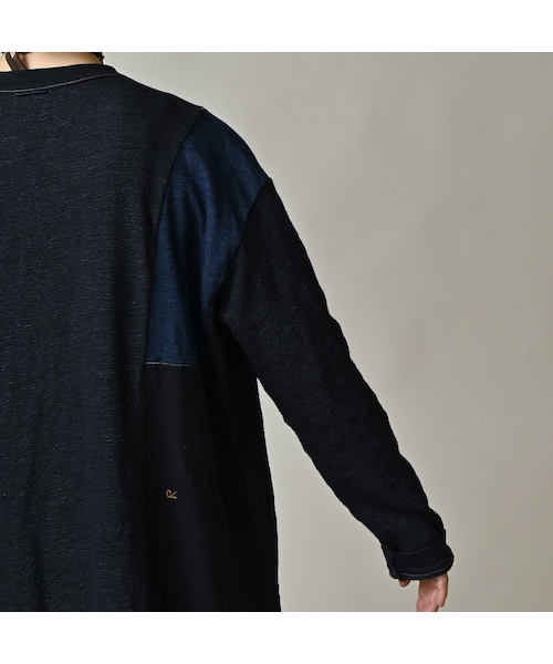 45R（フォーティファイブアール）の「いろいろ天竺のドレス（インディゴ）（ワンピース/ドレス・レディース・73-インディゴ・00-フリー）」の13枚目の写真