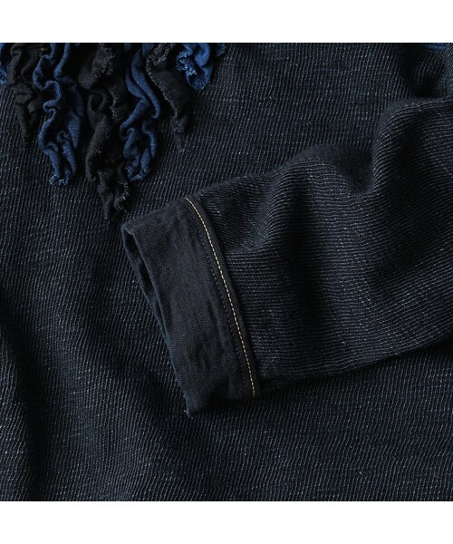 45R（フォーティファイブアール）の「いろいろ天竺のドレス（インディゴ）（ワンピース/ドレス・レディース・73-インディゴ・00-フリー）」の19枚目の写真