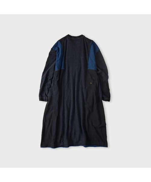 45R（フォーティファイブアール）の「いろいろ天竺のドレス（インディゴ）（ワンピース/ドレス・レディース・73-インディゴ・00-フリー）」の2枚目の写真