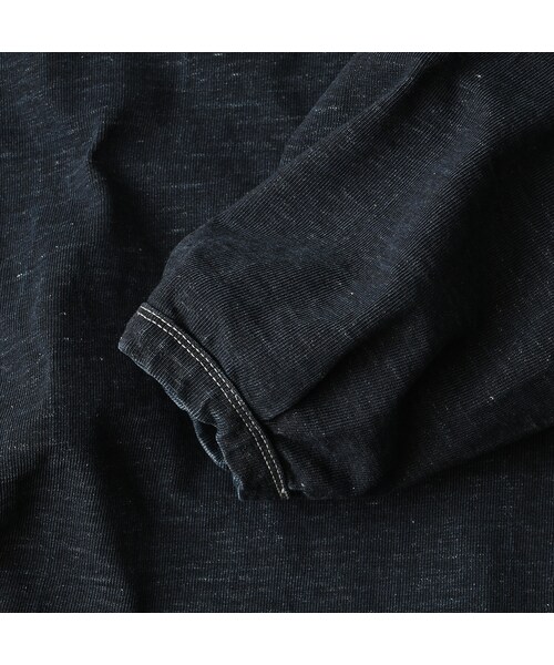 45R（フォーティファイブアール）の「デニム天竺のドレス（インディゴ）（ワンピース/ドレス・レディース・93-墨納戸・00-フリー）」の14枚目の写真