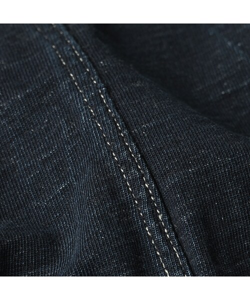 45R（フォーティファイブアール）の「デニム天竺のドレス（インディゴ）（ワンピース/ドレス・レディース・93-墨納戸・00-フリー）」の18枚目の写真