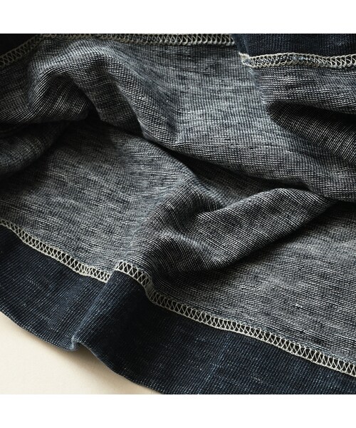 45R（フォーティファイブアール）の「デニム天竺のドレス（インディゴ）（ワンピース/ドレス・レディース・93-墨納戸・00-フリー）」の16枚目の写真