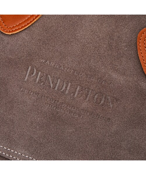 PENDLETON（ペンドルトン）の「Suede Tote Bag - Brown - Pendleton EU（その他・メンズ・other・Default Title）」の3枚目の写真
