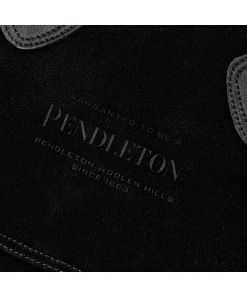 PENDLETON（ペンドルトン）の「Suede Tote Bag - Black - Pendleton EU（その他・メンズ・other・Default Title）」の3枚目の写真
