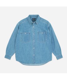 Western Work Shirt - Stone Wash Denim - Pendleton EU