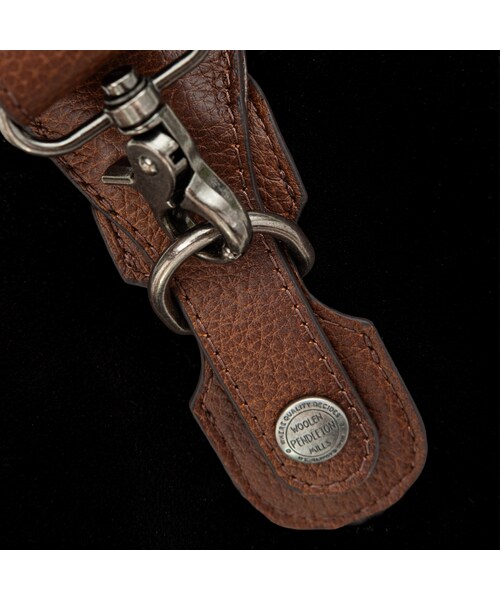 PENDLETON(ペンドルトン)の「Suede Weekend Bag - Black - Pendleton EU(その他・メンズ・other・Default Title)」の4枚目の写真