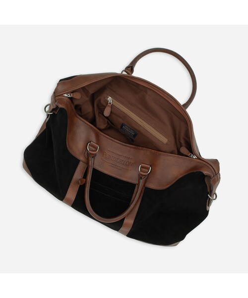 PENDLETON(ペンドルトン)の「Suede Weekend Bag - Black - Pendleton EU(その他・メンズ・other・Default Title)」の3枚目の写真