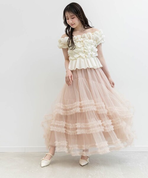 RANDA（ランダ）の「シアーチェックバックストラップパンプス（その他・レディース・その他）」の10枚目の写真