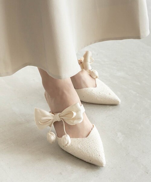 RANDA（ランダ）の「2WAY チューリップリボンミュールパンプス（その他・レディース・その他）」の18枚目の写真