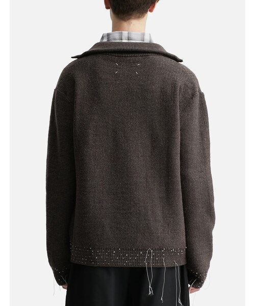 Maison Margiela（メゾンマルジェラ）の「Wool Quarter-Zip Sweater（その他・メンズ・other・M/L）」の4枚目の写真