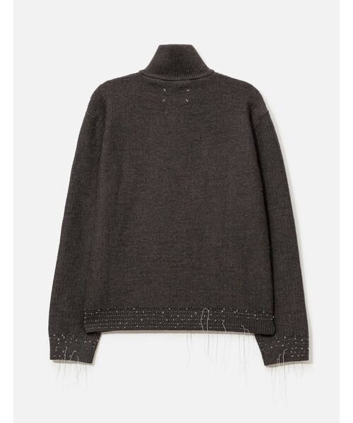 Maison Margiela（メゾンマルジェラ）の「Wool Quarter-Zip Sweater（その他・メンズ・other・M/L）」の2枚目の写真