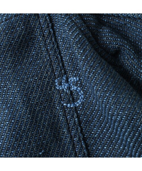 45R（フォーティファイブアール）の「藍職人 ゴザデニムのGオール（ジャケット/アウター・レディース・78-藍・05-XL）」の10枚目の写真