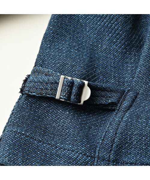 45R（フォーティファイブアール）の「藍職人 ゴザデニムのGオール（ジャケット/アウター・レディース・78-藍・05-XL）」の13枚目の写真