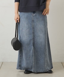 PUAL CE CIN | リヨセル混デニムスカート(デニムスカート)