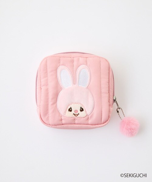 CIAOPANIC TYPY(チャオパニックティピー)の「【モンチッチ】ミニポーチ(ポーチ・レディース・ピンク/ブラウン・ONE)」の1枚目の写真